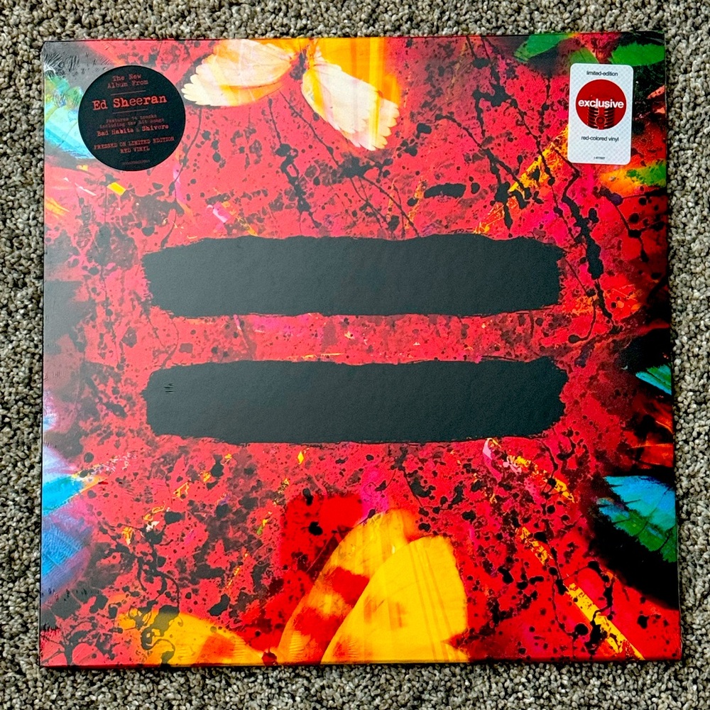 Ed Sheeran Vinyl. New